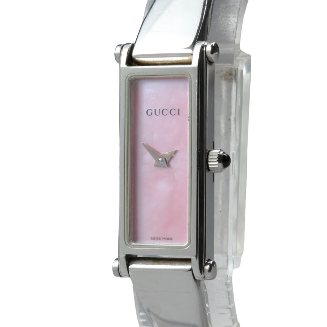 Gucci 1500L Wristwatch - Gold, Stainless Steel