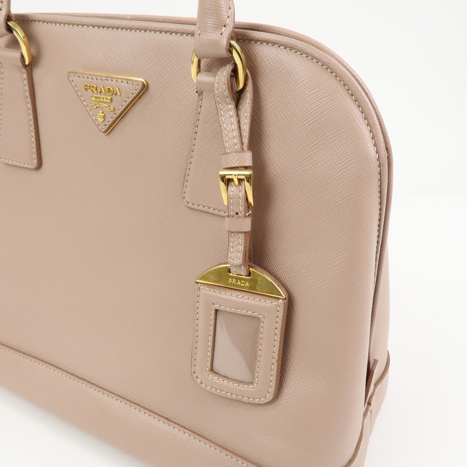 Prada Hand Bag - Pink, Saffiano Leather