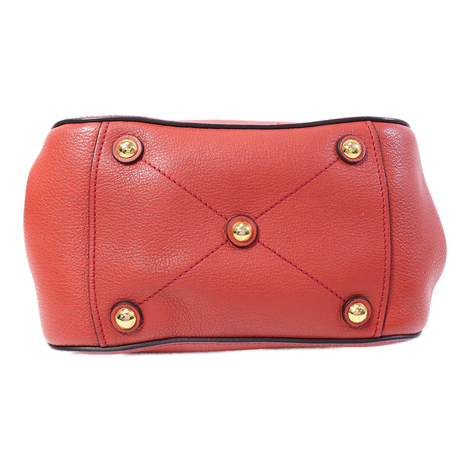 Miu Miu GHW 2 Way Shoulder Bag - Red, Calfskin Leather