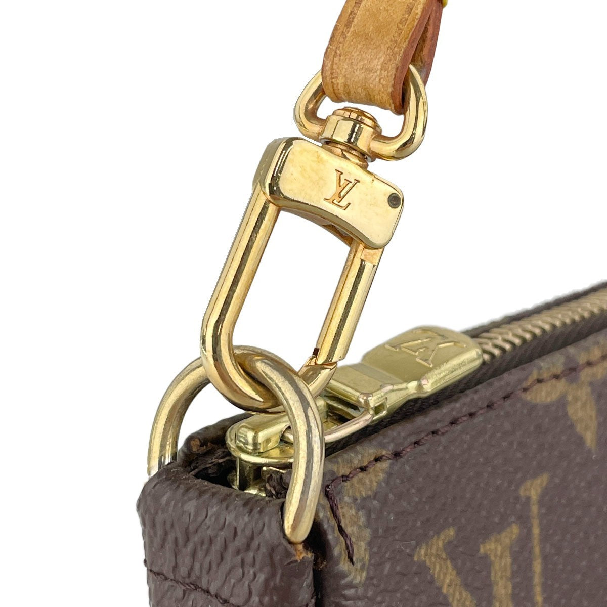 Louis Vuitton Pochette Accessoires Handbag - Brown, Leather