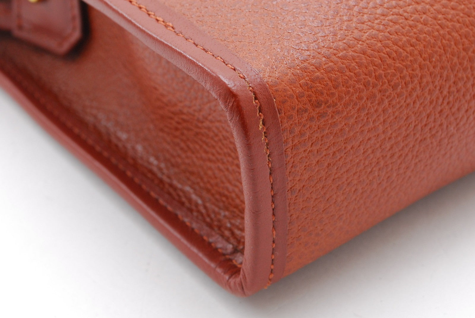 Saint Laurent Yves Clutch - Brown, Leather 