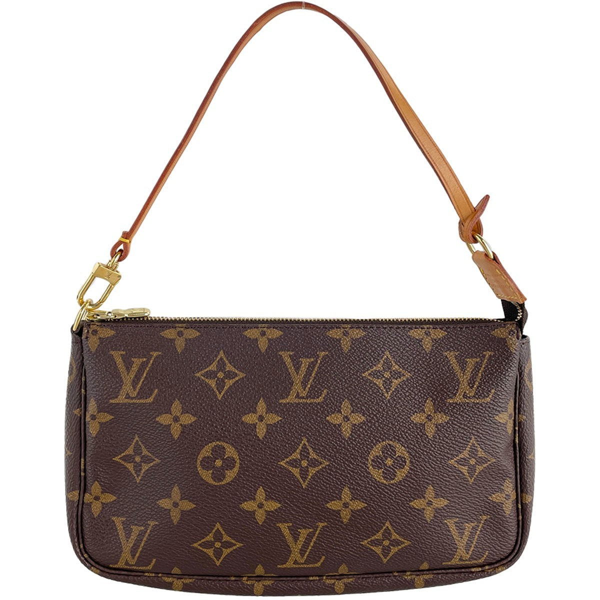 Louis Vuitton Pochette Accessoires Handbag - Brown, Coated Canvas