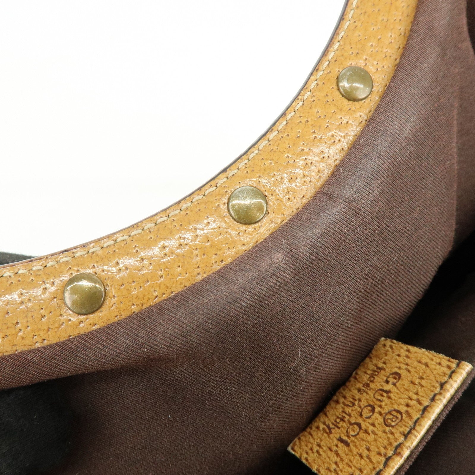 Gucci Tote Bag - Beige, GG Canvas and Leather 