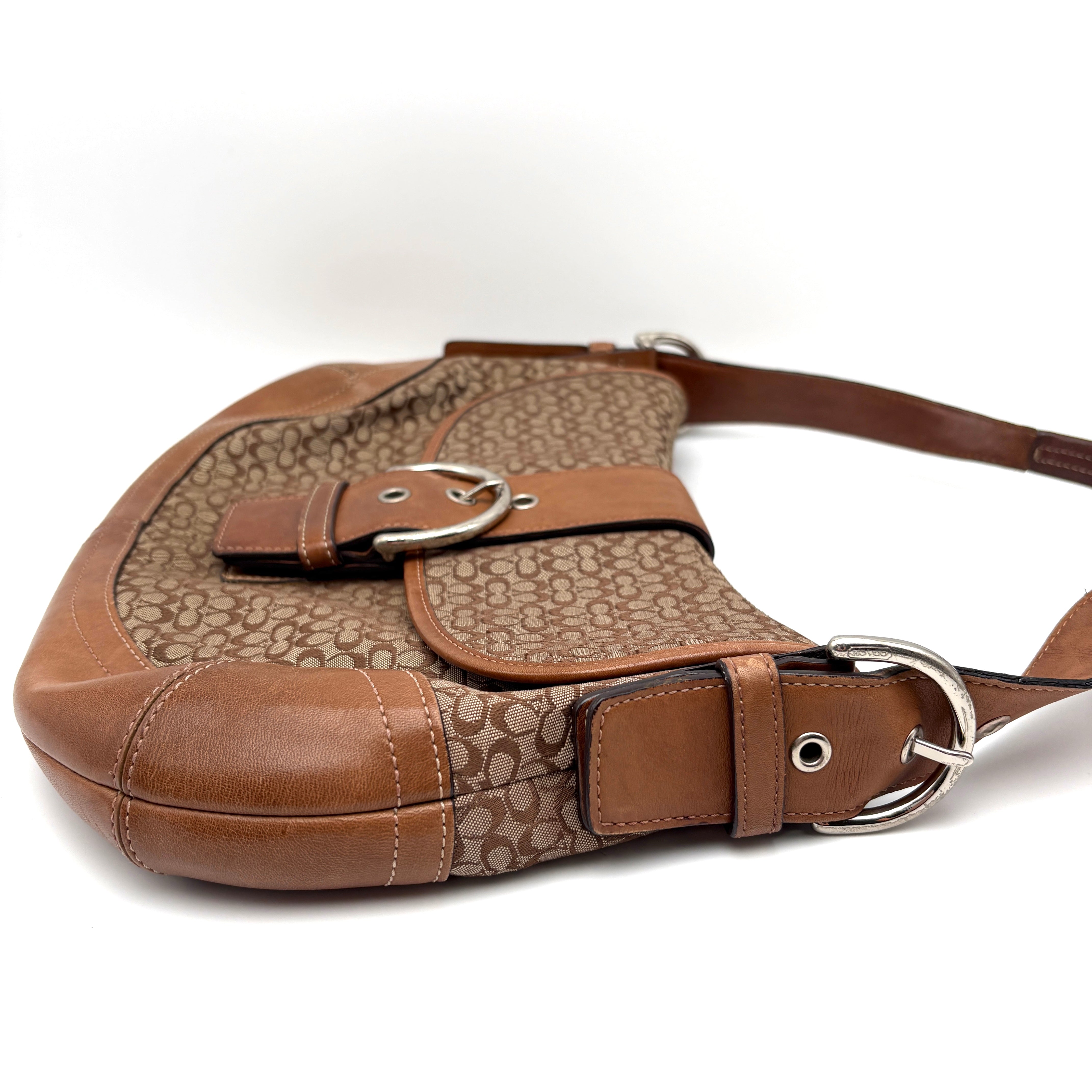 Coach Signature brown bag