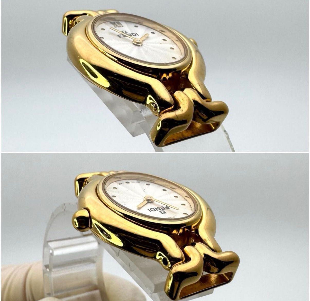Fendi 640L Wristwatch - Gold, Stainless Steel