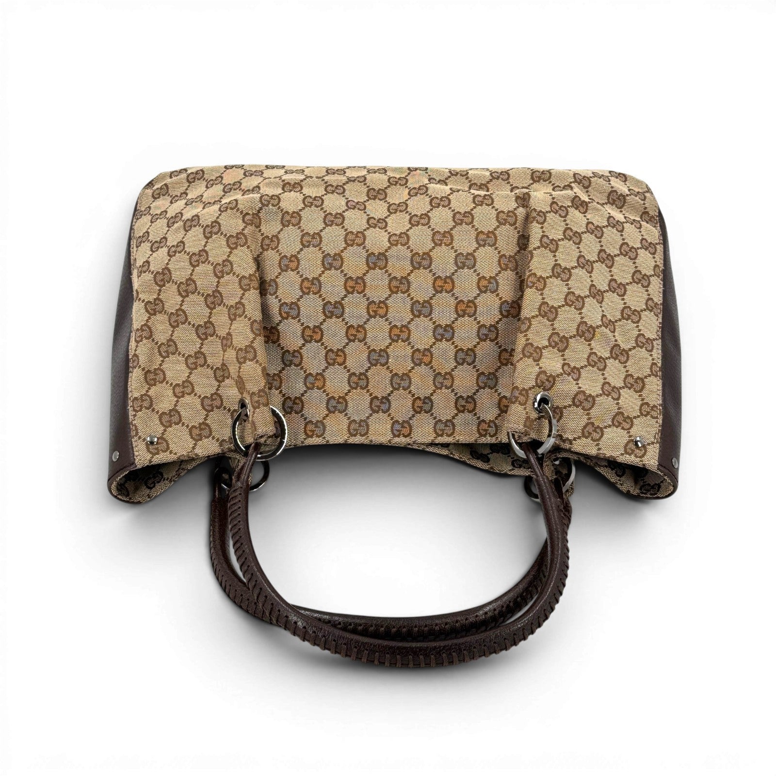 Gucci Abbey Tote Bag - Beige, Canvas and Leather