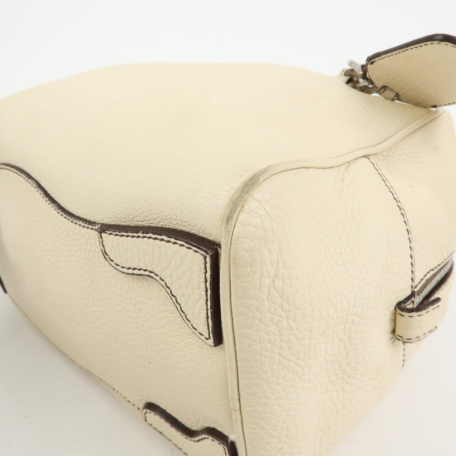 Prada Boston Bag - Ivory, Vitello Daino Leather