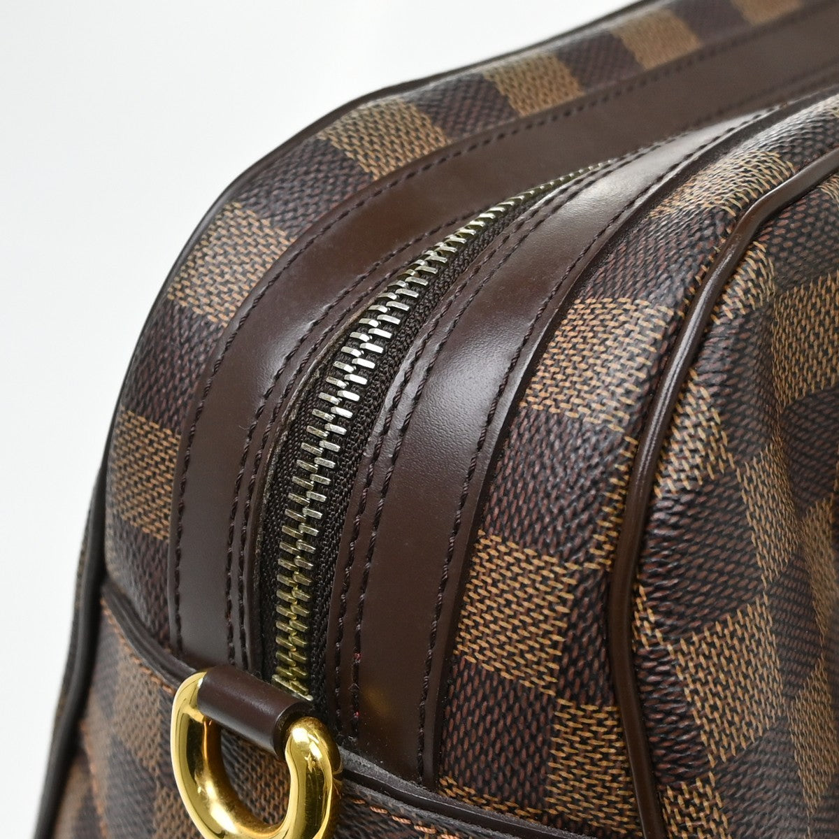 Louis Vuitton Damier Duomo Handbag - Brown, Damier Canvas, Leather