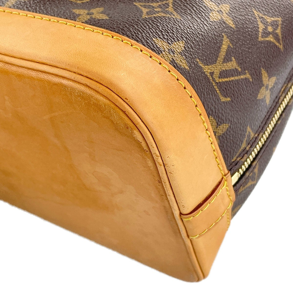 Louis Vuitton Alma Handbag - Brown, Leather