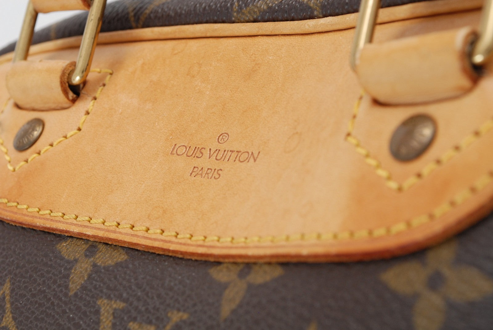 Louis Vuitton Excursion Monogram Hand Bag - Brown, Leather