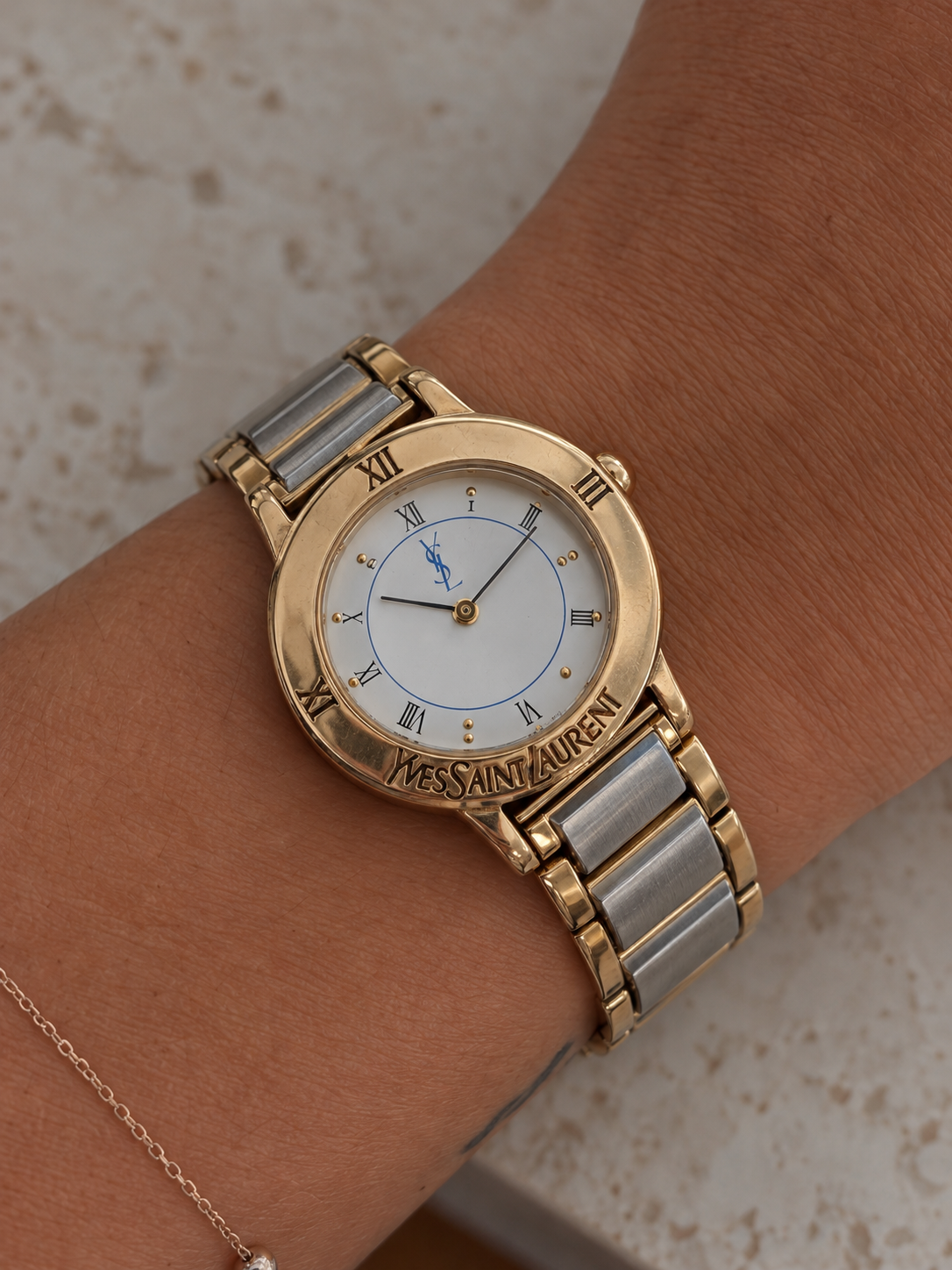 Yves saint laurent YSL 4620-E60957Y Watch - Gold, Stainless Steel