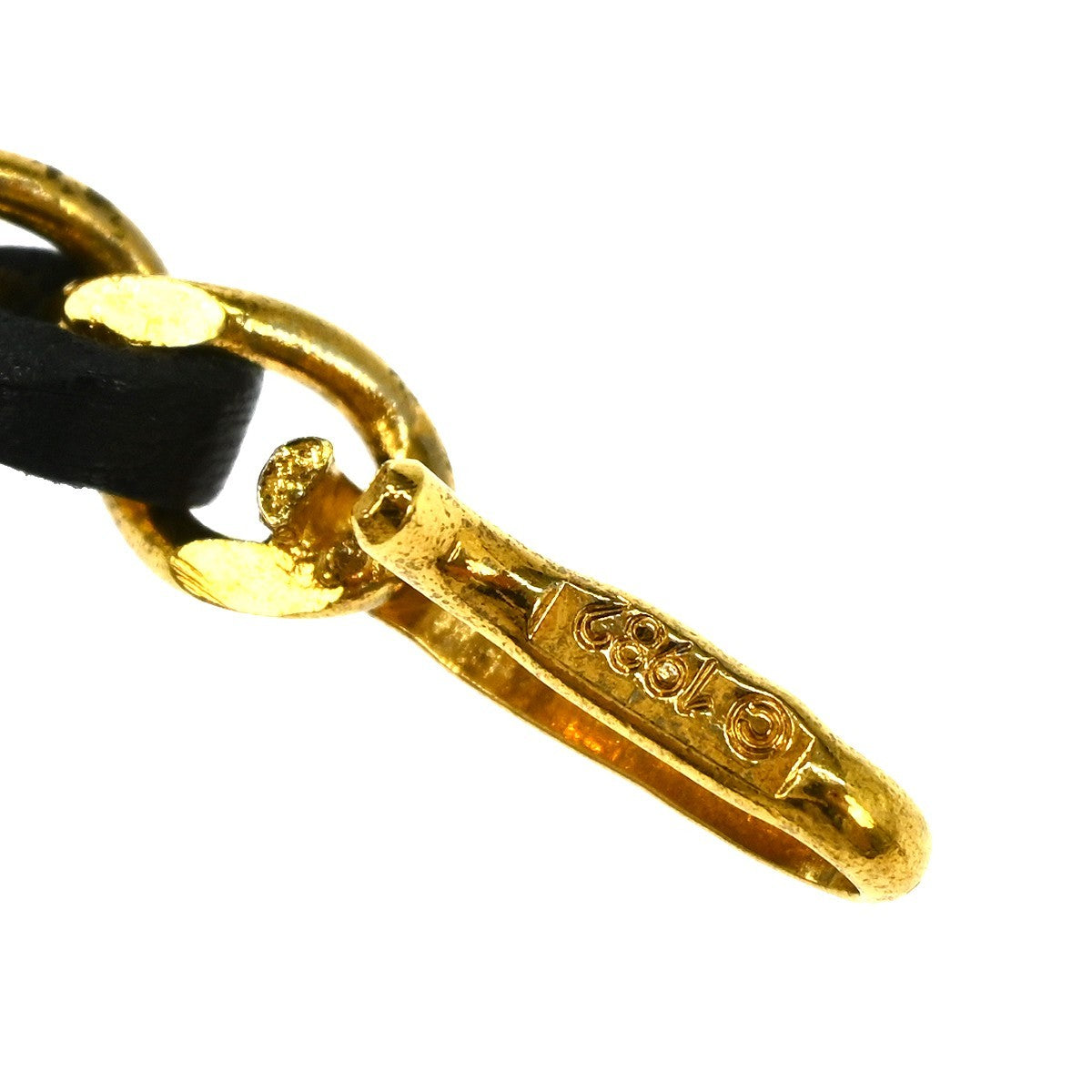 Chanel Chain Belt Medallion Necklace - Gold, Gold-plated