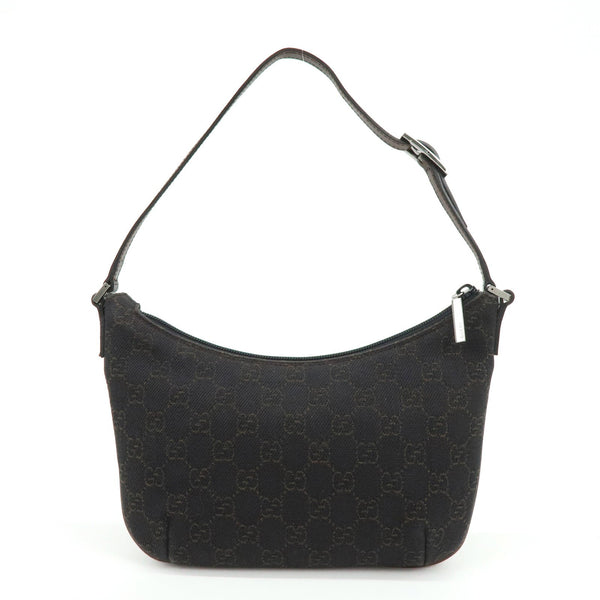 Gucci Shoulder Bag - Brown, Canvas and Leather