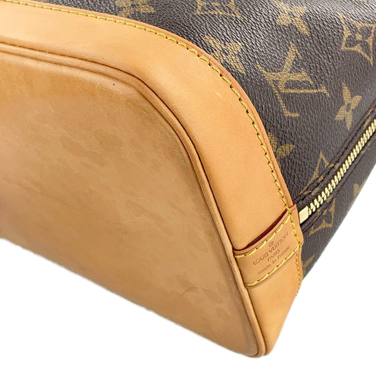 Louis Vuitton Alma Handbag - Brown, Leather