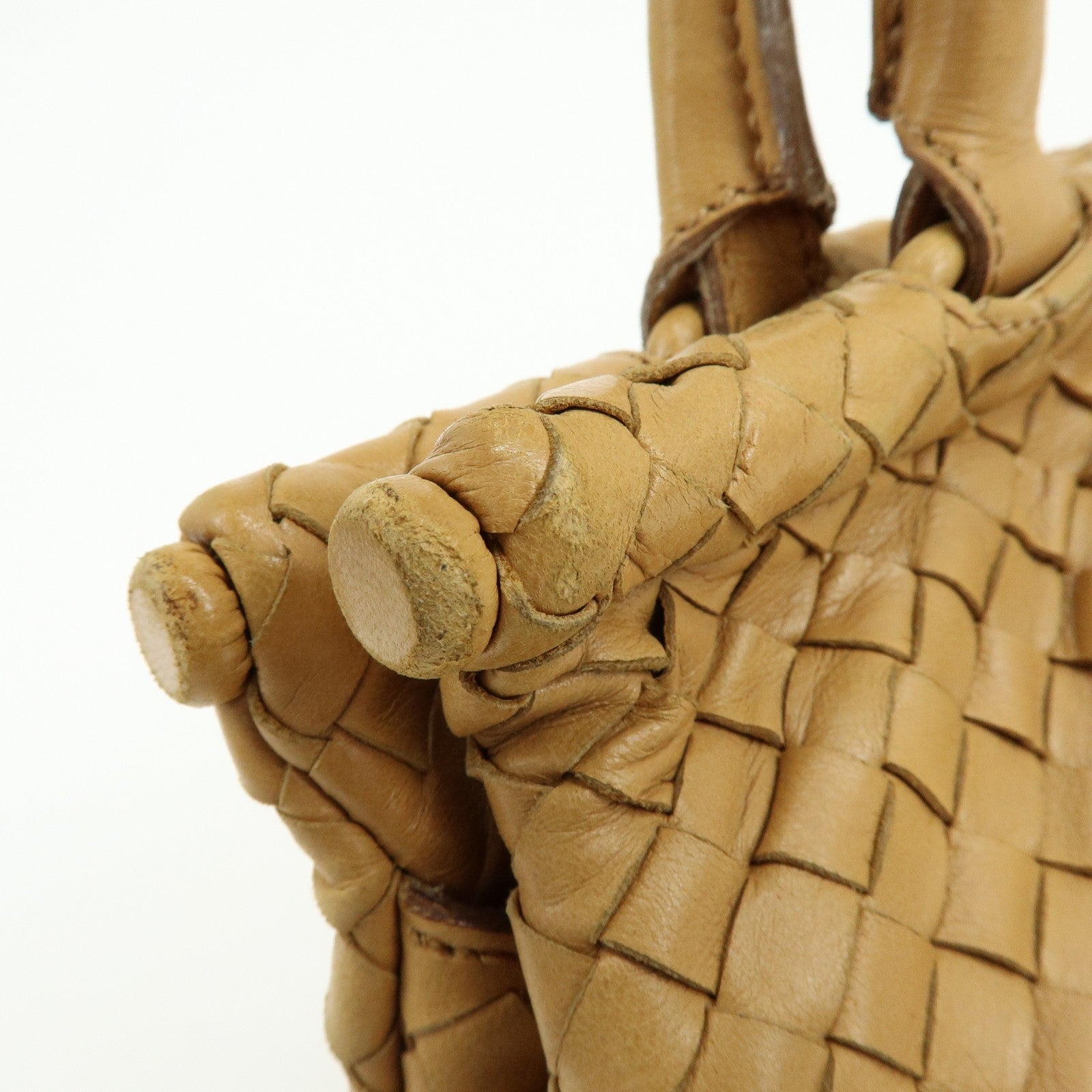 Bottega Veneta Intrecciato Hand Shoulder Bag - Brown, Nappa Leather 