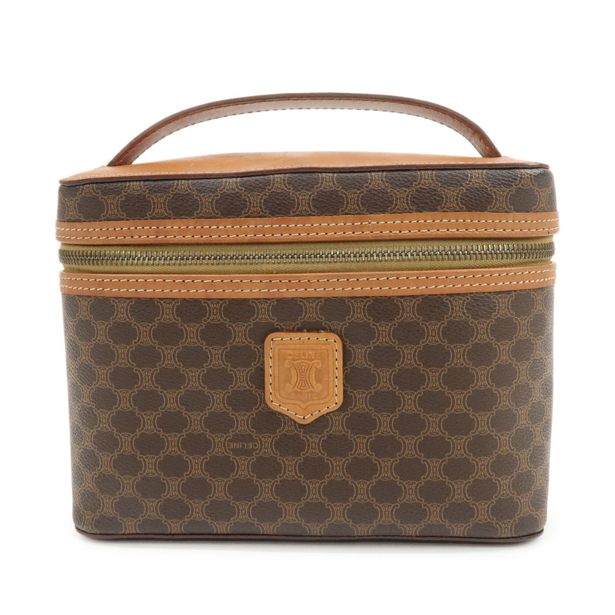 Celine Hand Bag - Brown, PVC Leather
