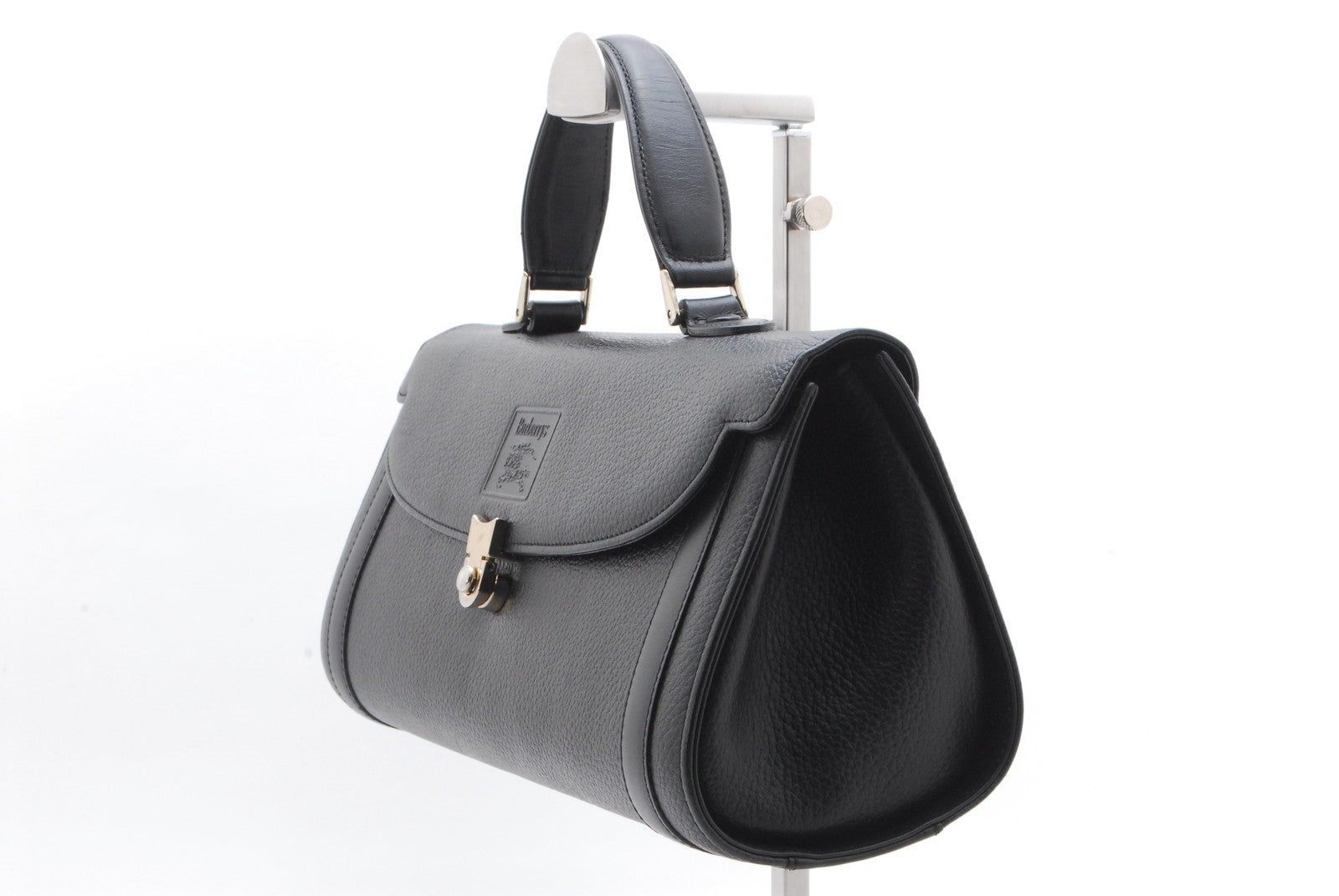 Burberry Vintage Handbag - Black, Leather