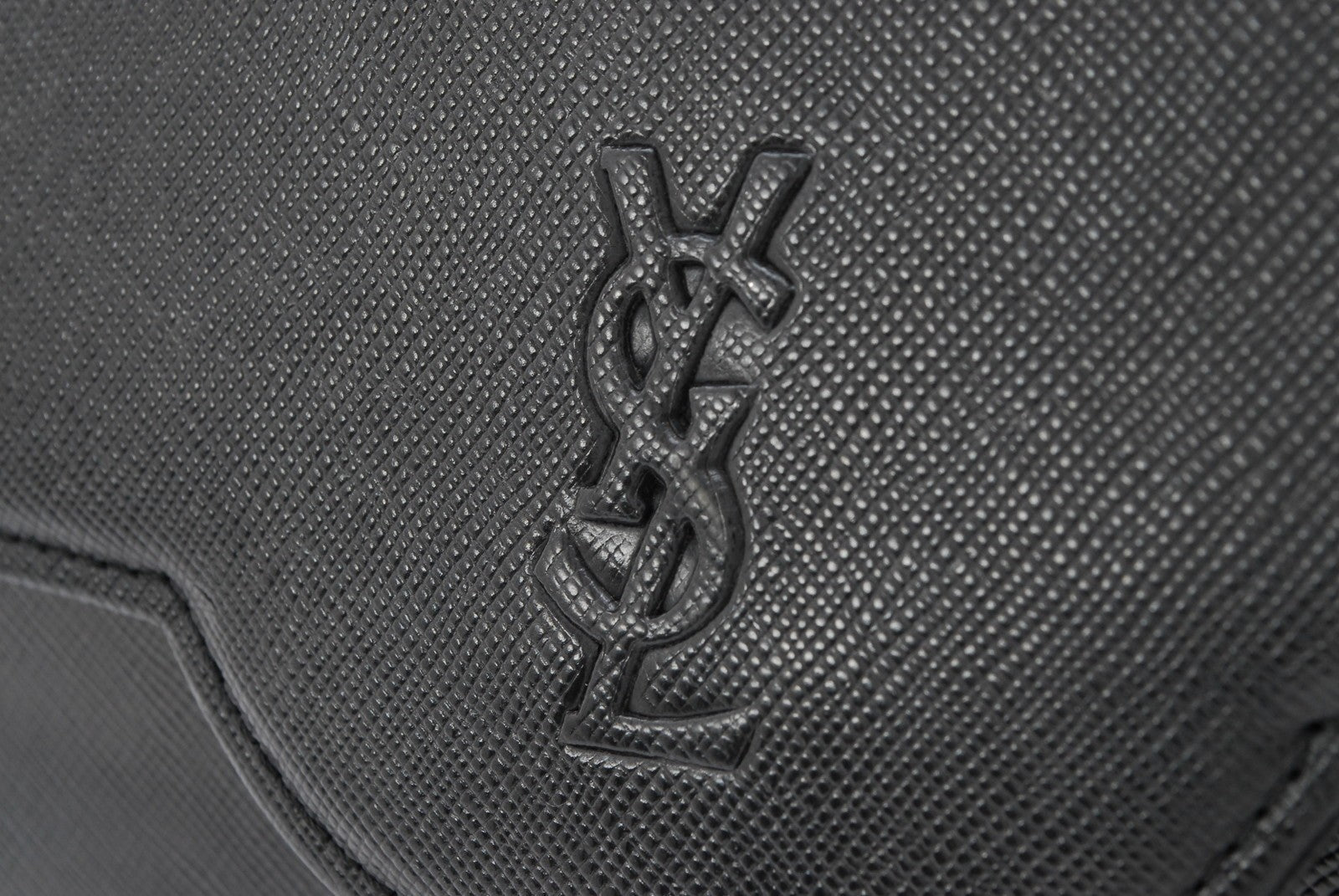 Saint Laurent Yves Shoulder Bag - Black, Leather