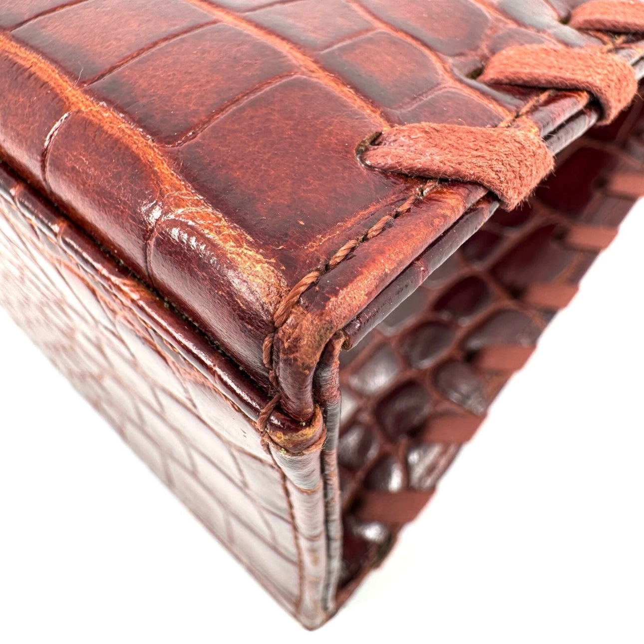 Yves Saint Laurent Leather Brown Vintage Bag YSL