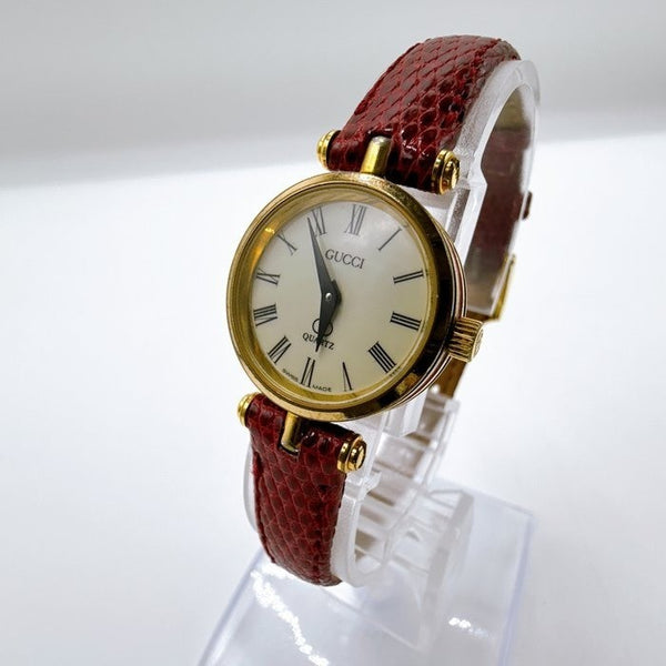 Gucci 2000L Wristwatch - Ivory, Leather 