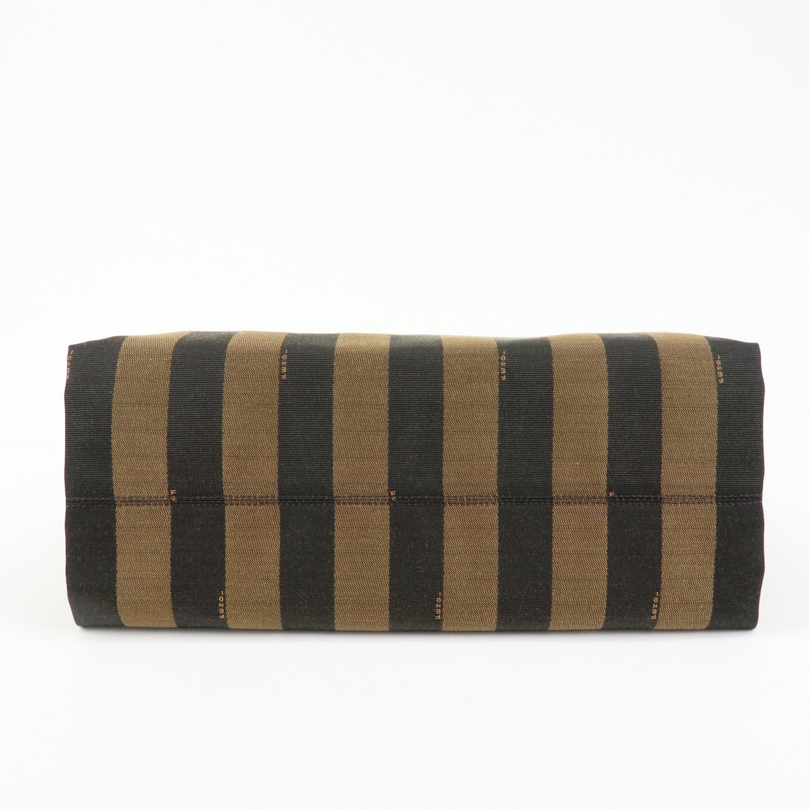 Fendi 8BR653 Shoulder Bag - Brown, Black, Canvas, Leather