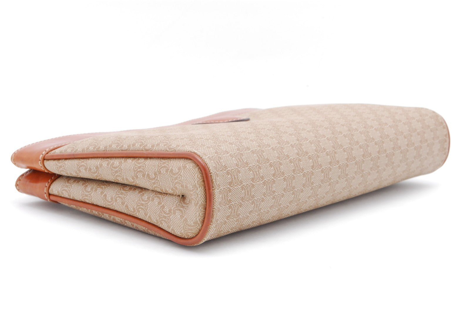 Celine Macadam Clutch Bag - Beige, PVC Leather 