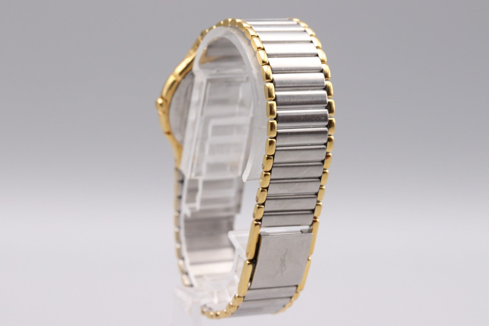 Yves Saint Laurent Vintage Quartz Watch - White, Stainless Steel