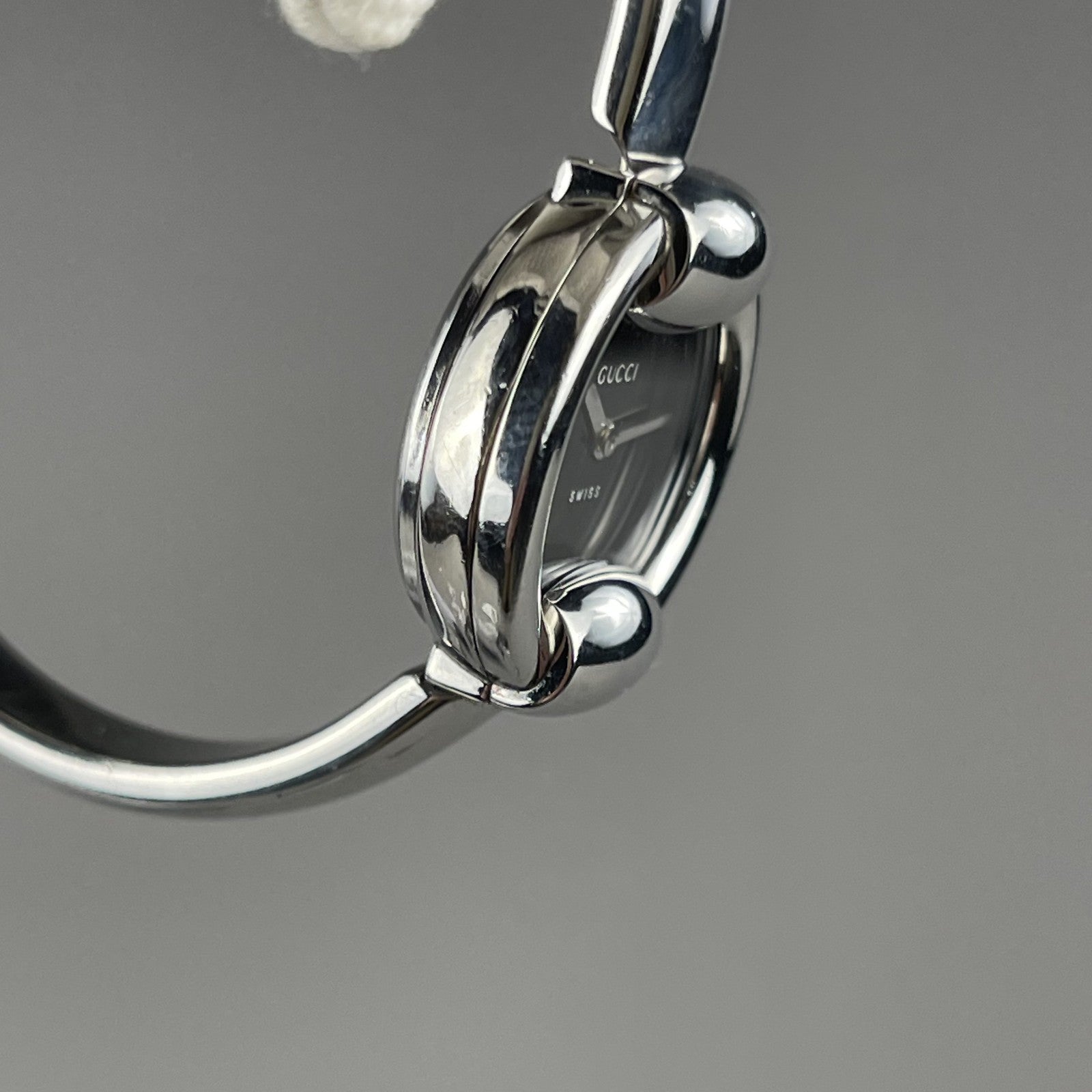 Gucci 1400L Wristwatch - Black, Stainless Steel