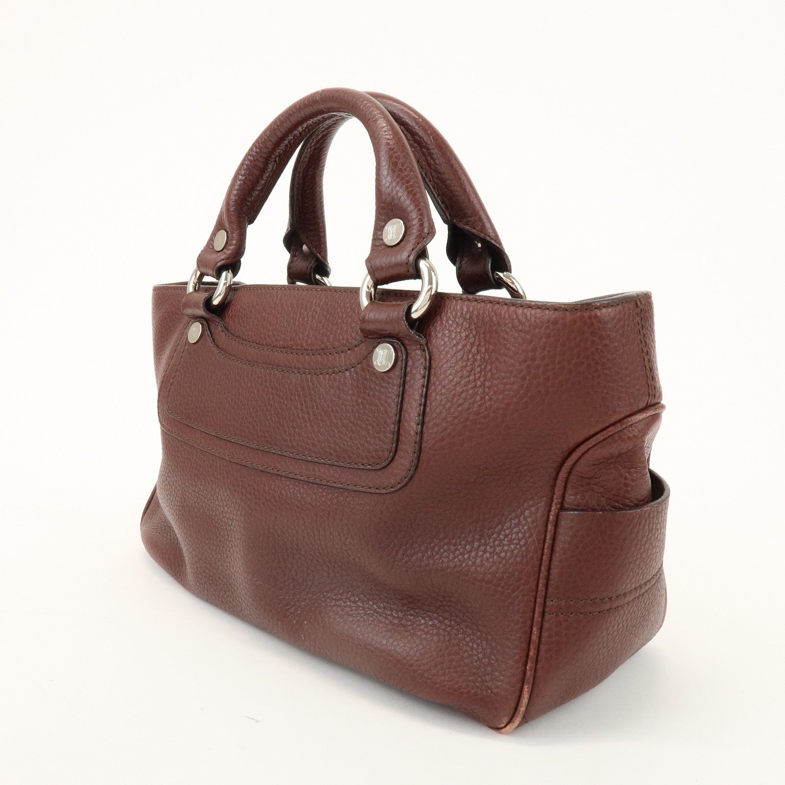 Celine Boogie Handbag - Brown, Leather