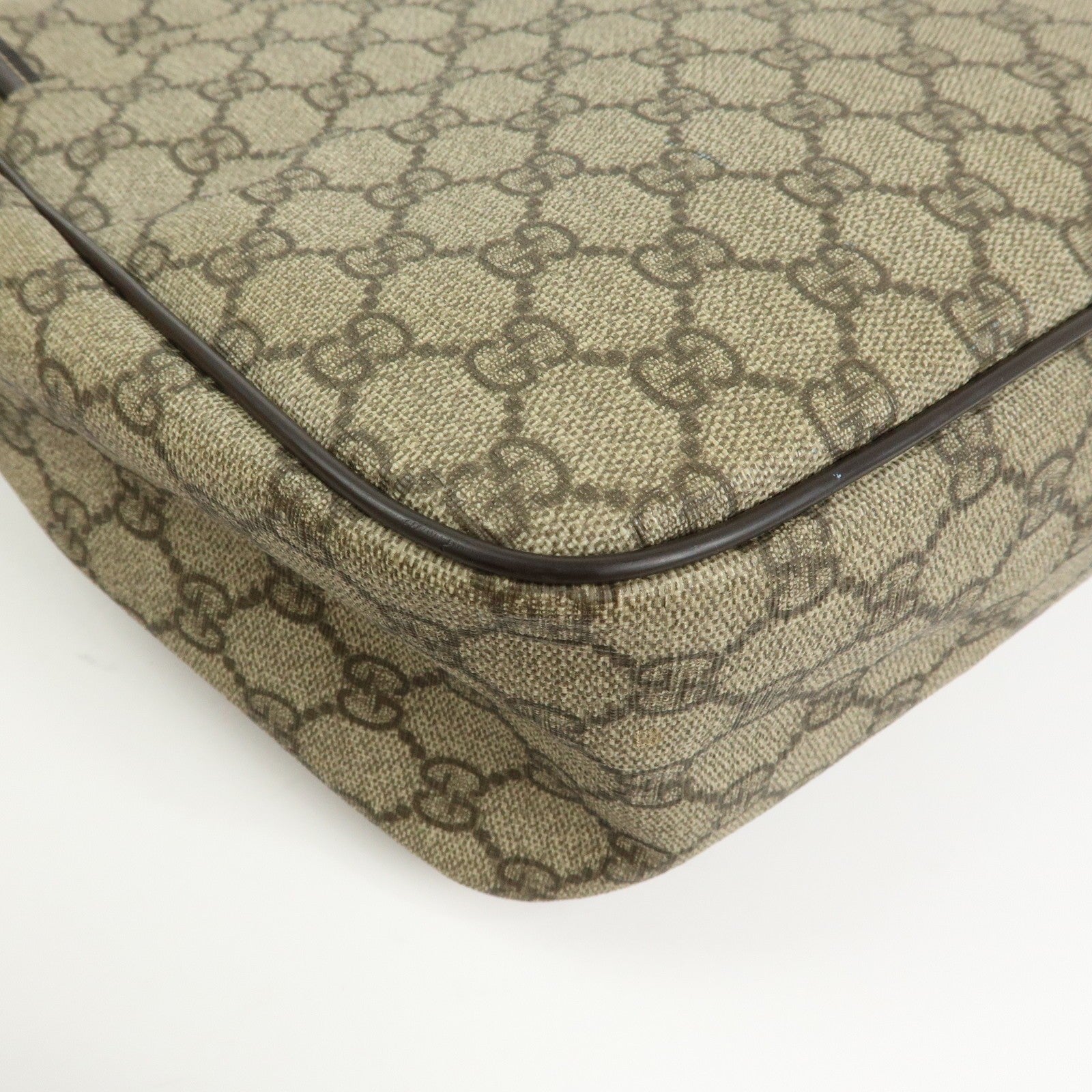 Gucci Shoulder Bag - Brown, GG Supreme, Leather