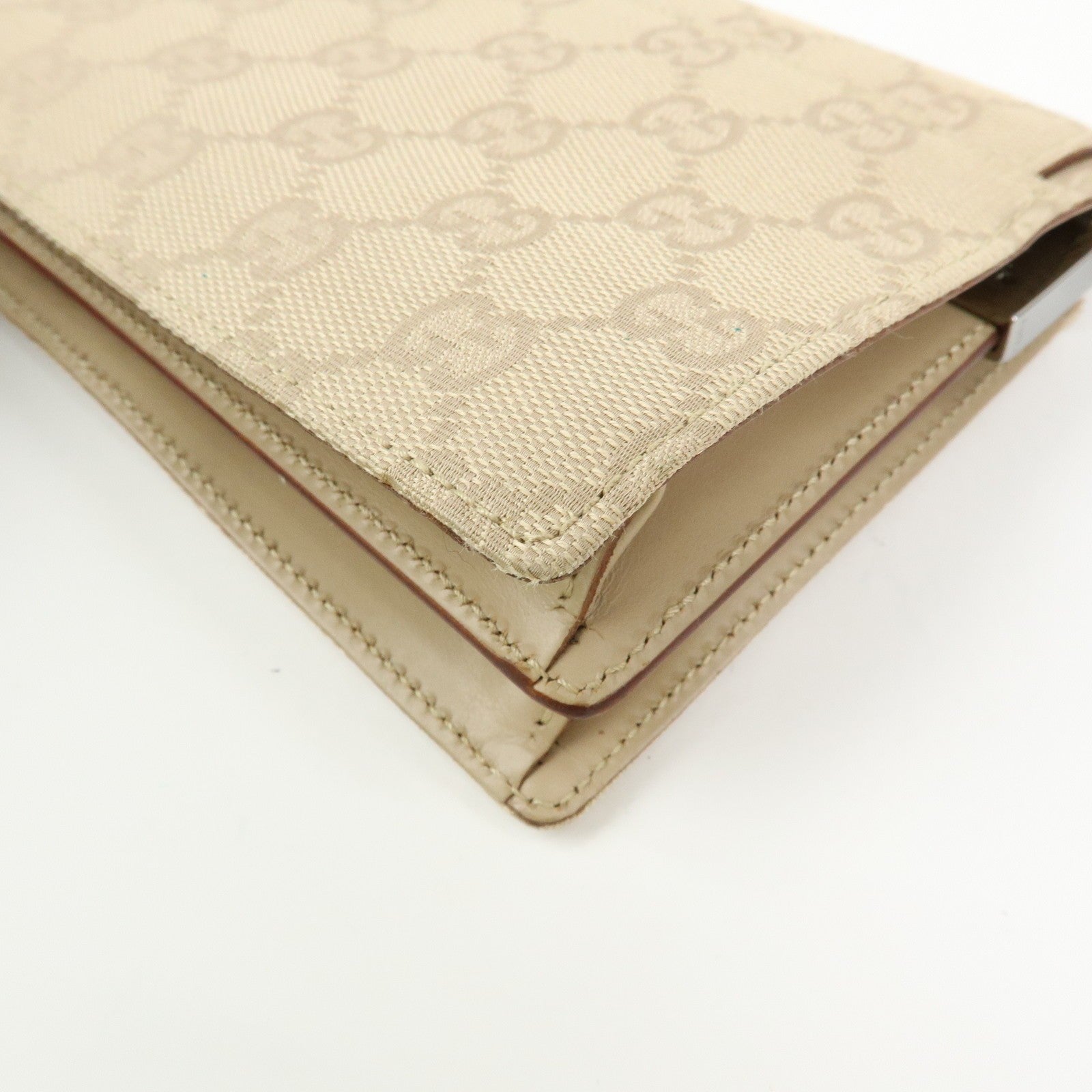 Gucci Shoulder Bag - Beige, Canvas Leather