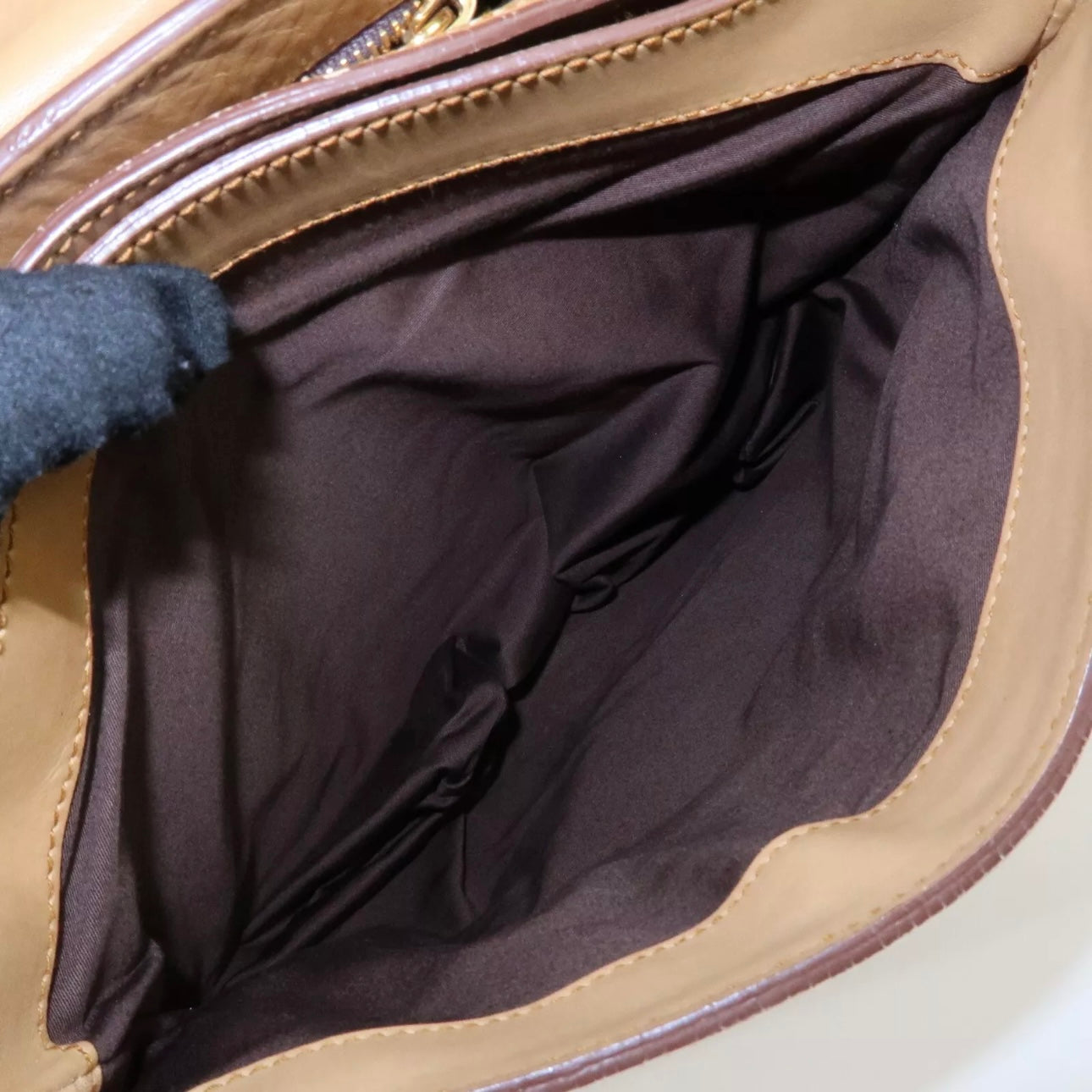 Miu Miu 2Way Shoulder Bag - Beige, Leather