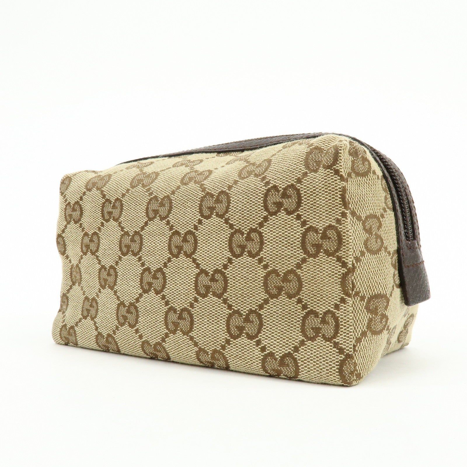 Gucci Pouch - Beige Brown, Canvas 
