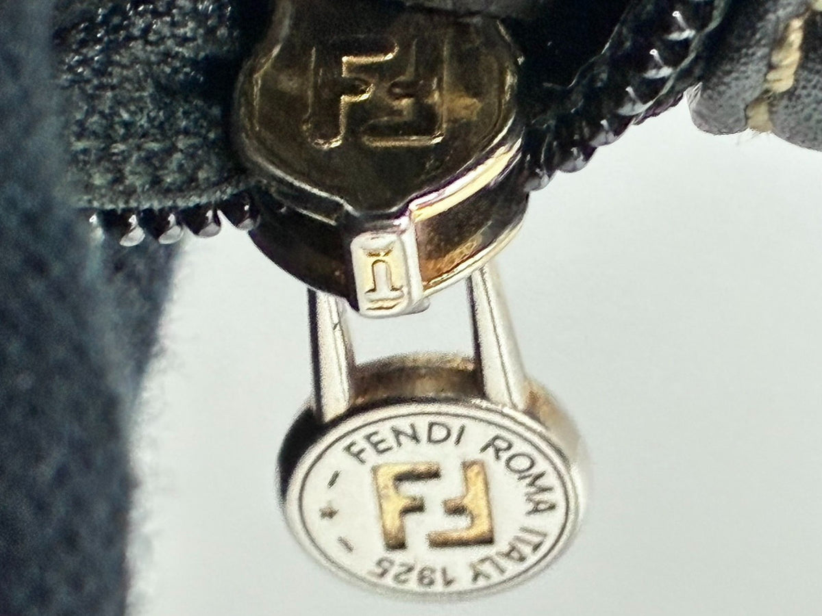 Fendi Zucca Monogram Clutch Bag - Brown, Leather
