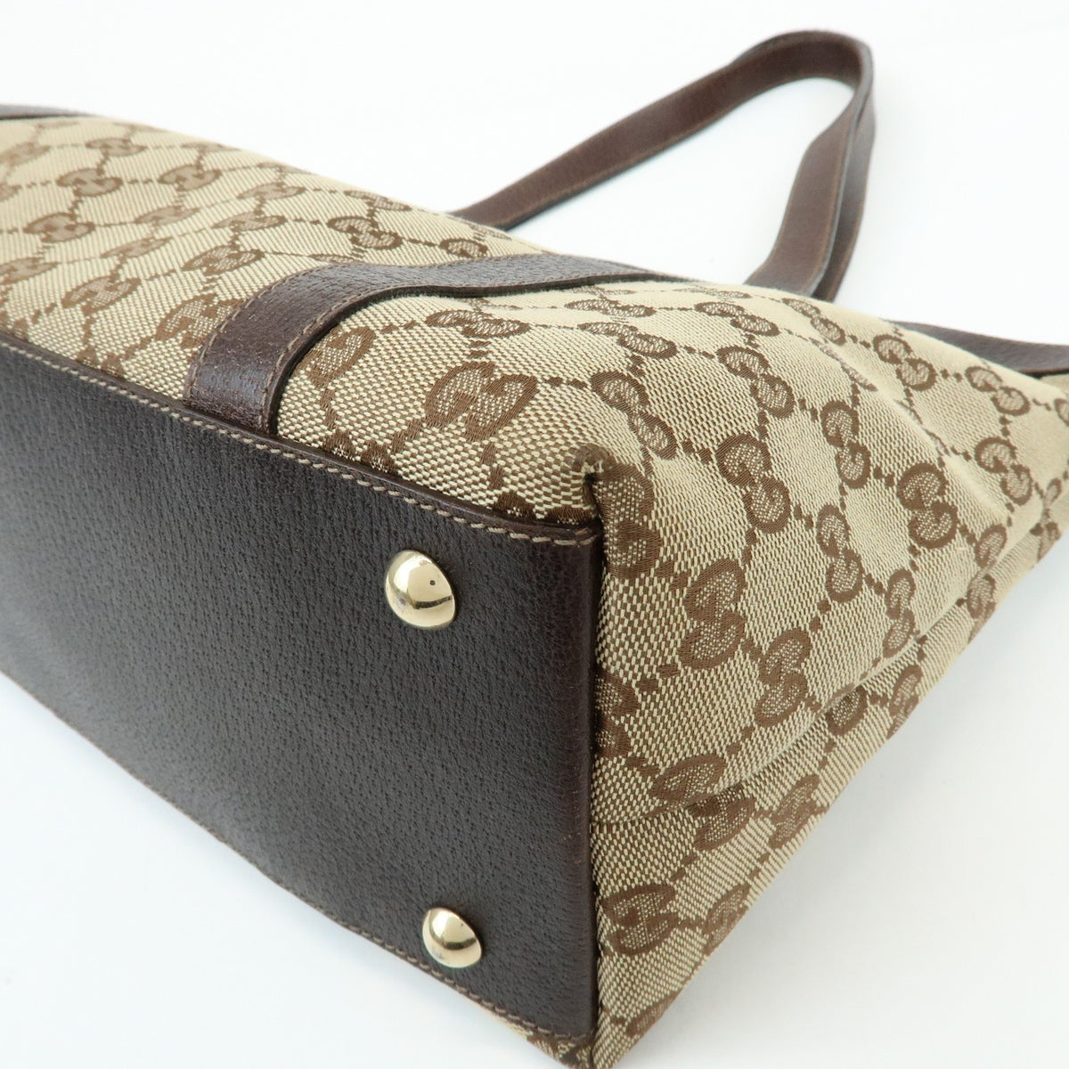 Gucci Abbey Tote Bag - Beige, Canvas Leather