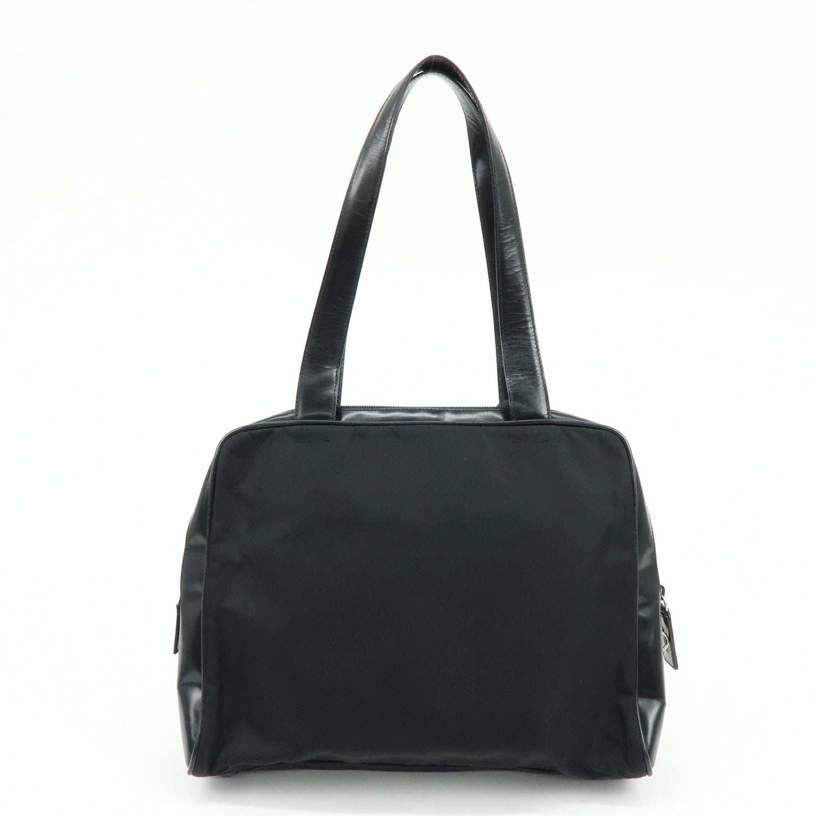 Prada Shoulder Bag - Black, Nylon and Leather