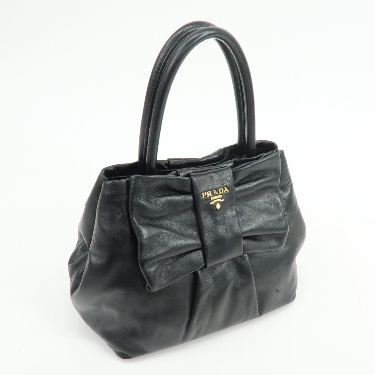 Prada Hand Bag - Black, Nappa Leather