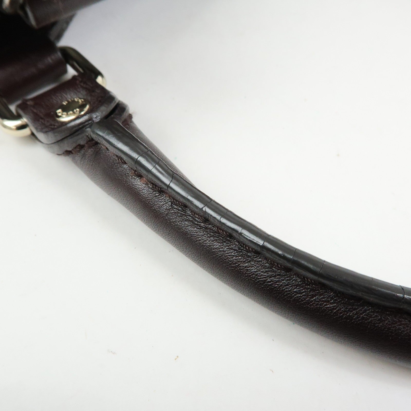 Gucci Sukey Tote Bag - Dark Brown, Guccissima Leather