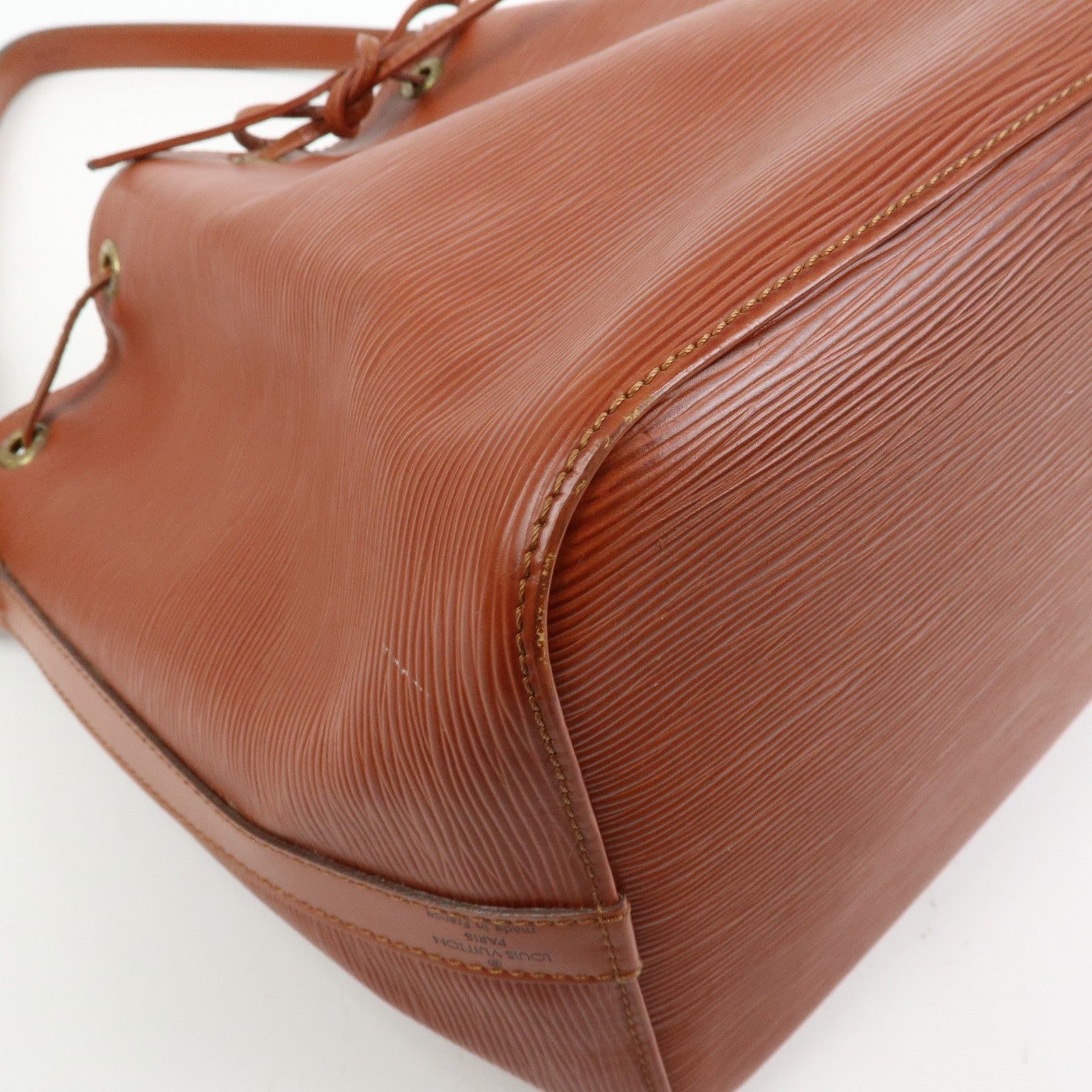 Louis Vuitton Epi Petit Noe Shoulder Bag - Kenya Brown, Epi Leather