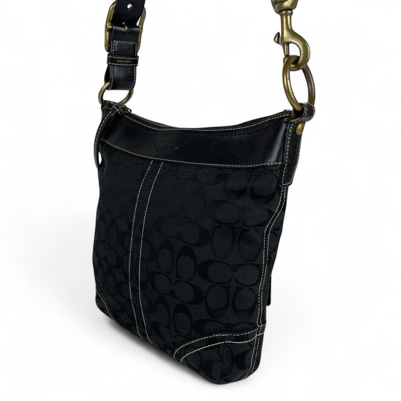 Coach Legacy Shoulder Bag - Black, Canvas