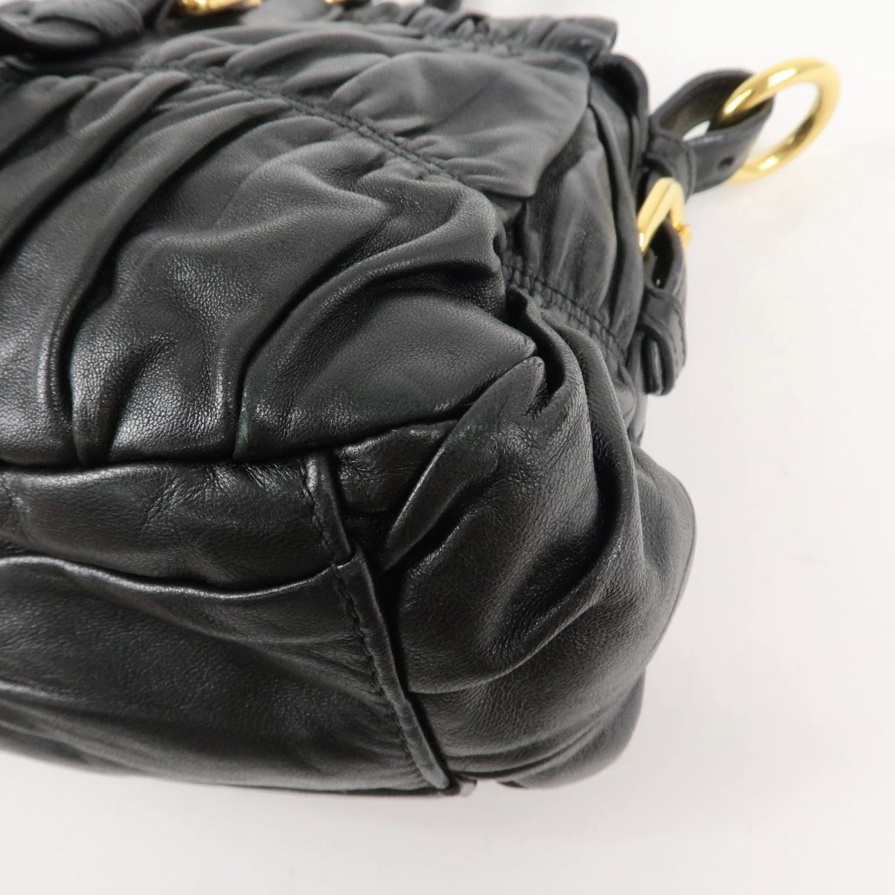 PRADA Leather 2WAY Tote Bag