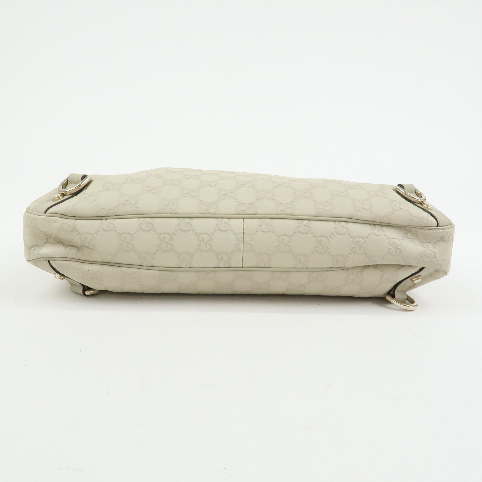 Gucci Abbey Hobo Shoulder Bag - White, Guccissima Leather