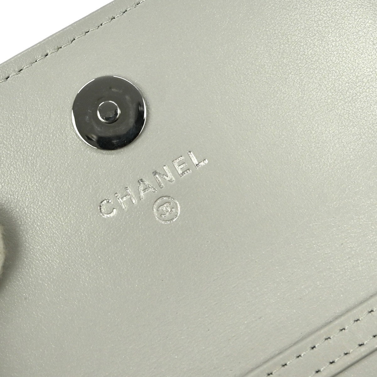 Chanel Classic Flap Shoulder Bag - Silver, Lambskin