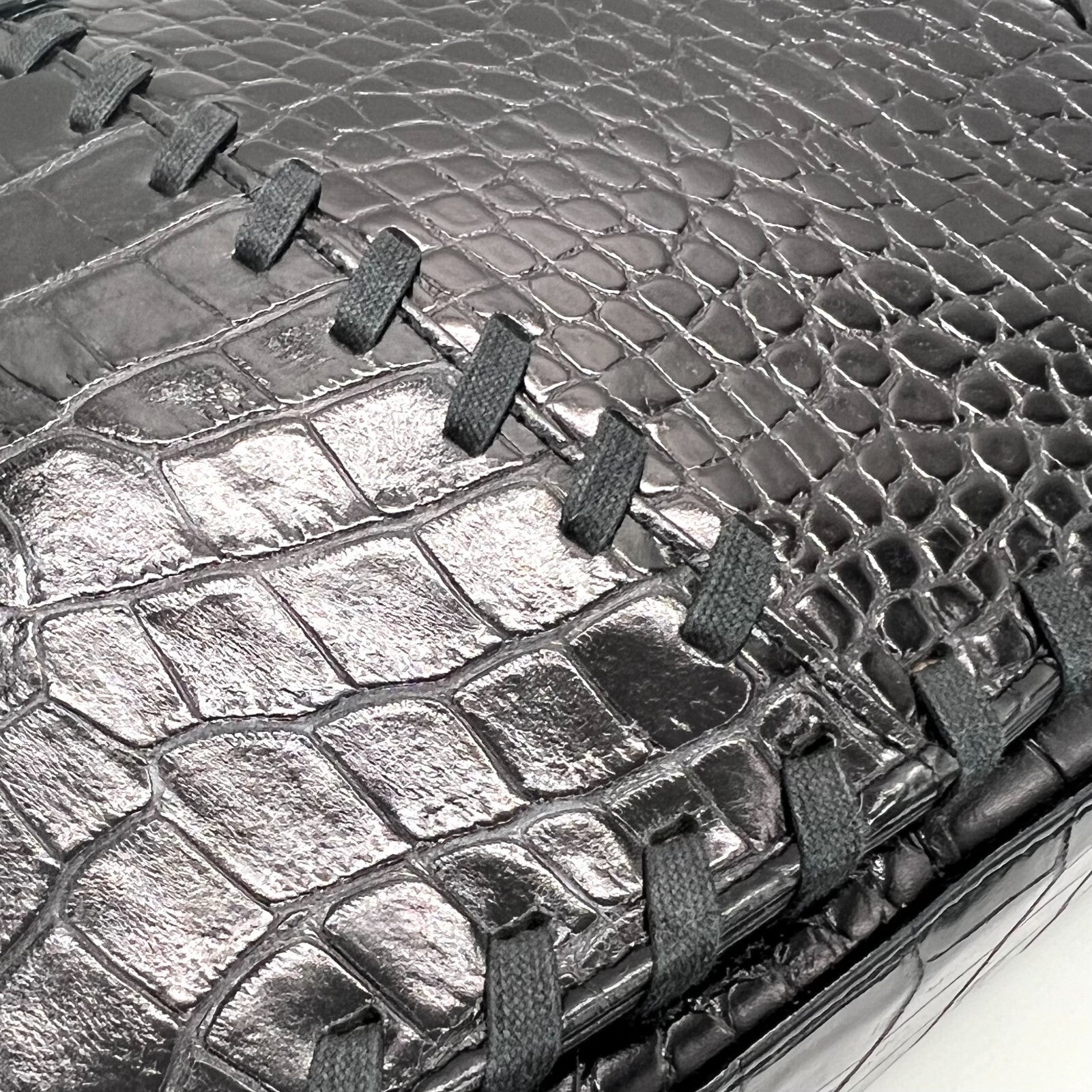 Saint Laurent YSL Shoulder Bag - Black, Leather