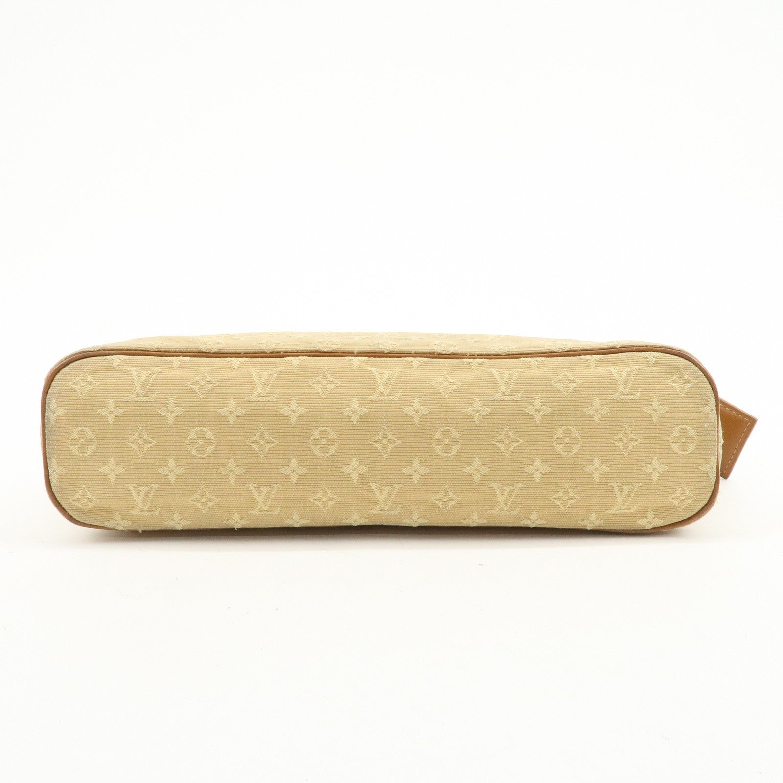 Louis Vuitton Monogram Mini Lucille PM Hand Bag - Beige, Monogram Mini Canvas