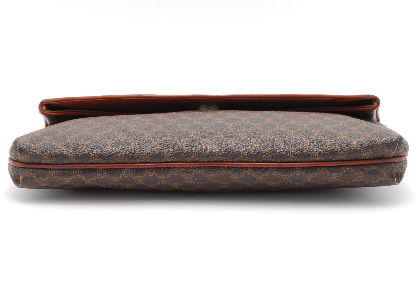 Celine Macadam Clutch Bag - Brown, PVC 
