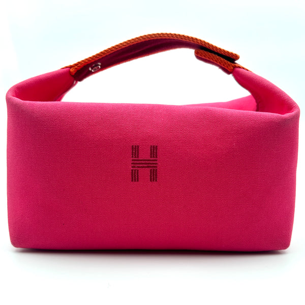 Bride a Brac Case Handbag Canvas Pink Magenta