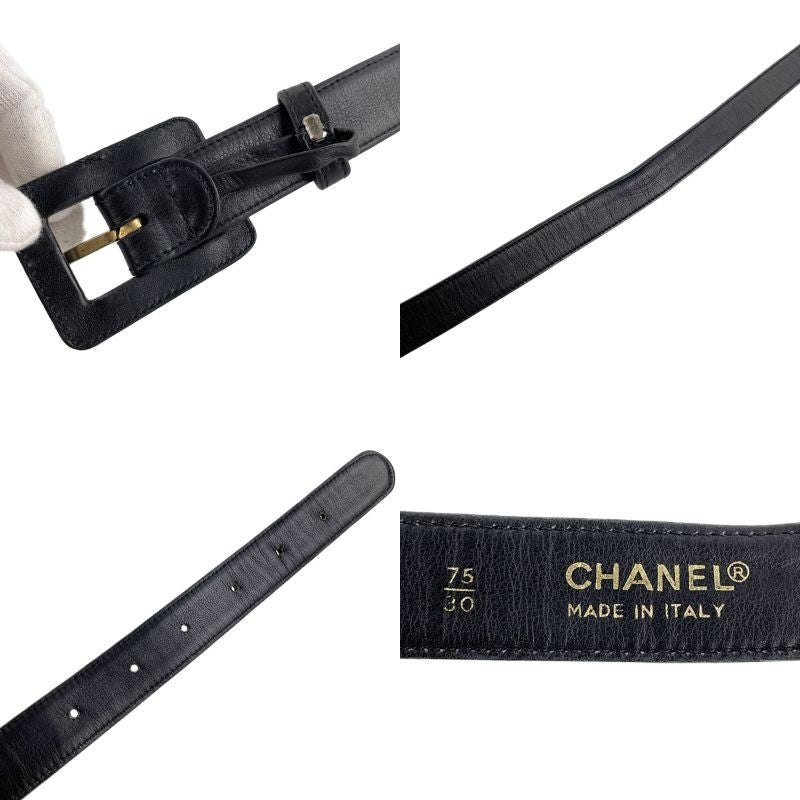 CHANEL Matelasse Waist Bag - Black, Lambskin Leather