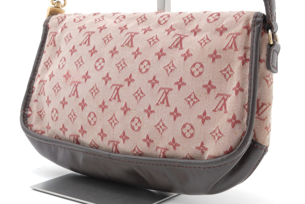 Louis Vuitton Louis Lin Shoulder Bag - Red Beige Brown, Canvas