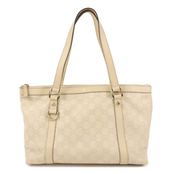 Gucci Abbey Tote Bag - Pink, Guccissima Leather